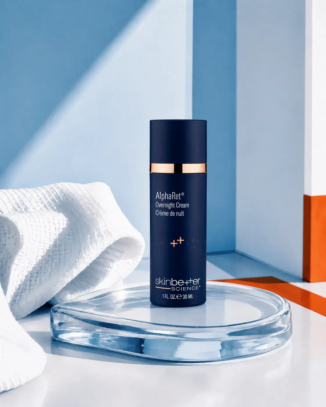 AlphaRet Crème de nuit, SKINBETTER SCIENCE : soin cosméceutique, sélection Atelier Med au Québec.