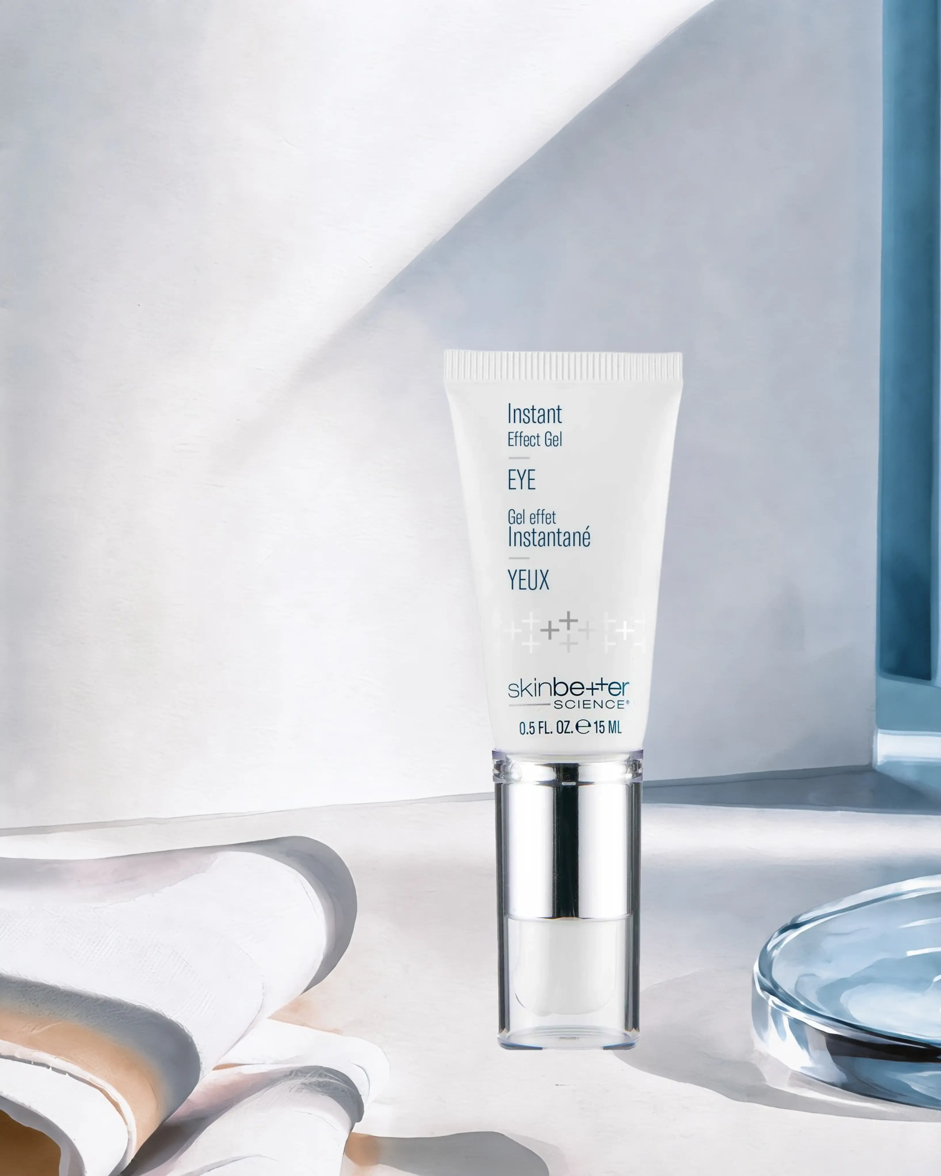 Instant Effect Gel EYE, SKINBETTER SCIENCE: cosmeceutical skincare, Atelier Med selection in Québec.