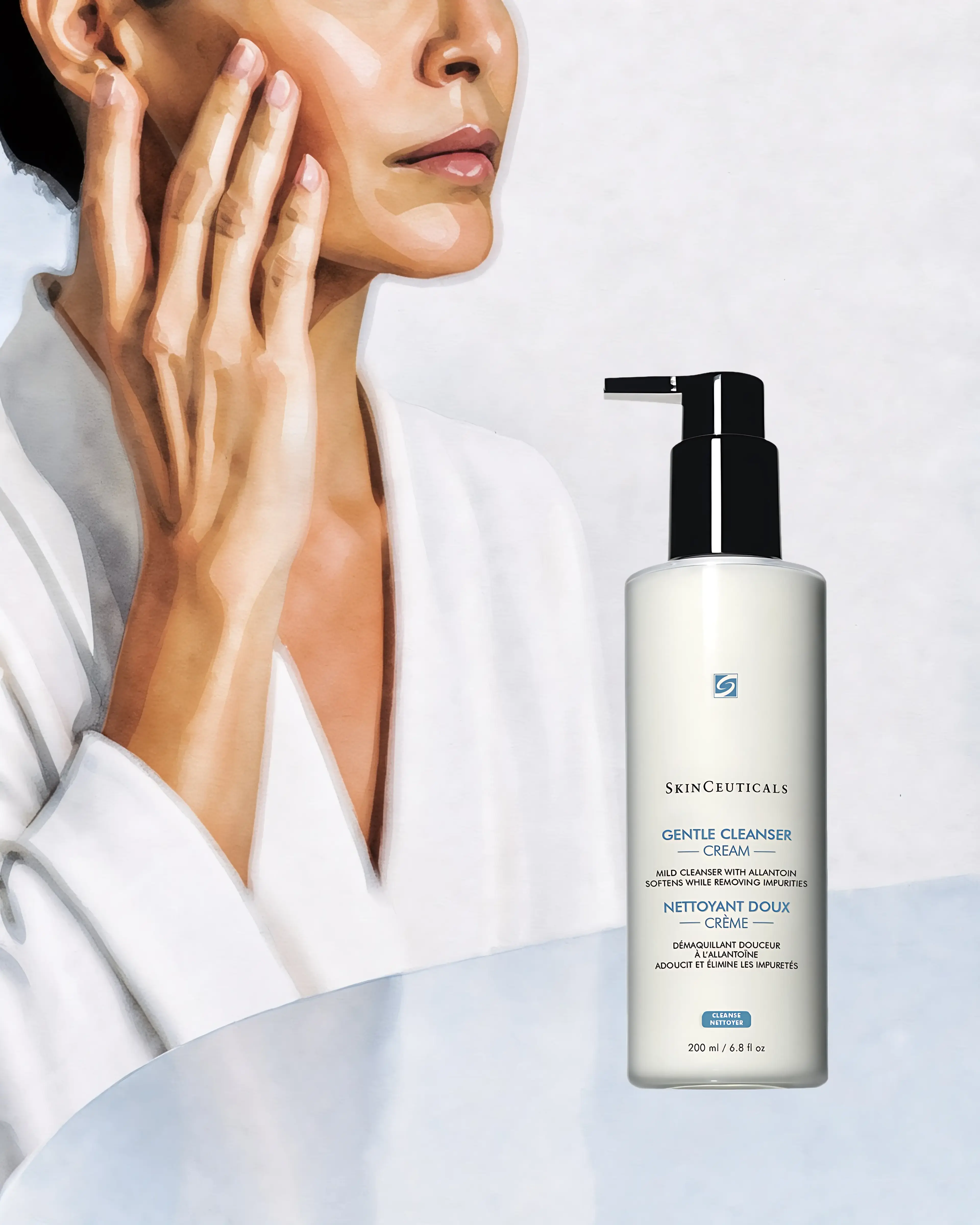 Gentle Cleanser, SKINCEUTICALS: cosmeceutical skincare, Atelier Med selection in Québec.