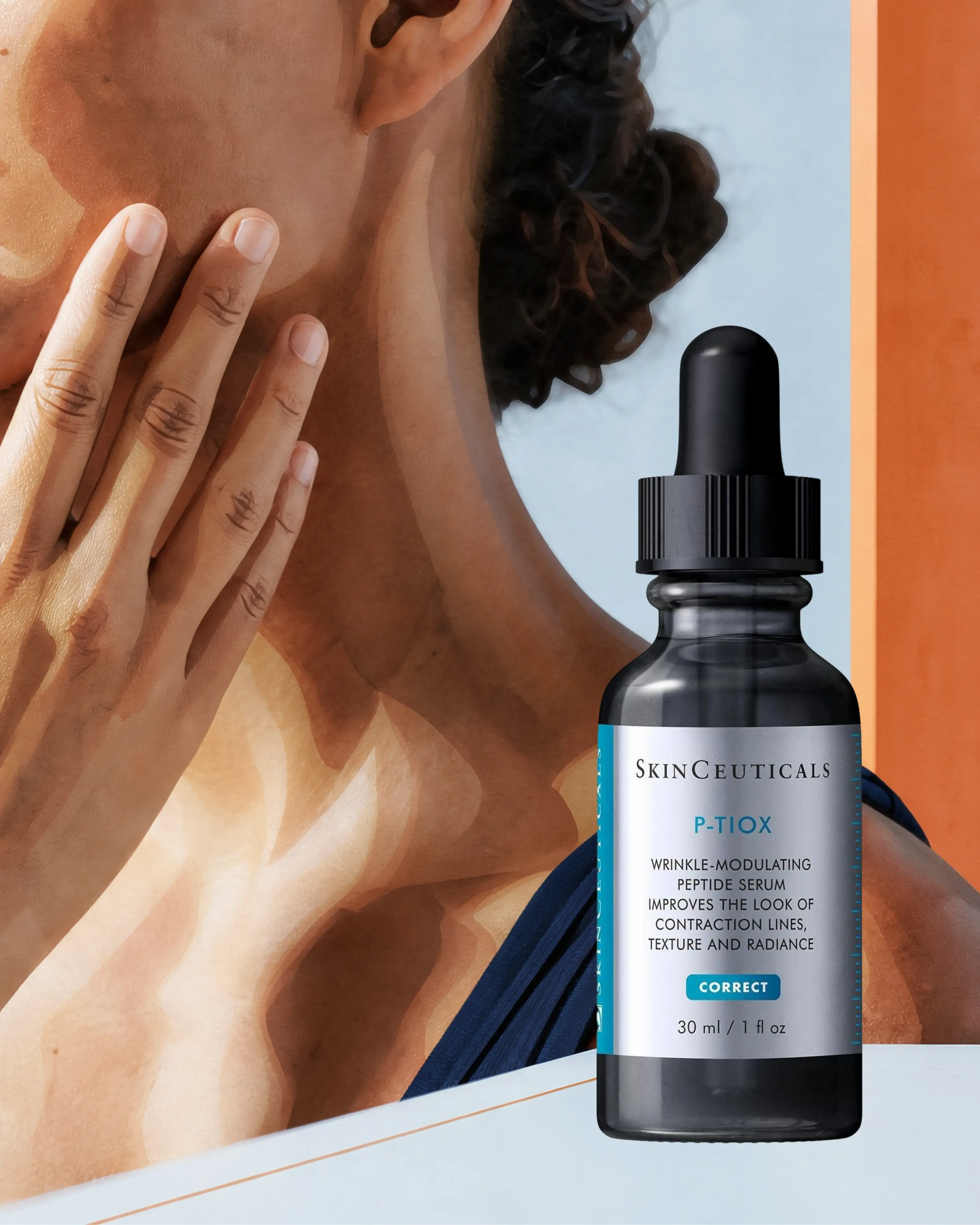 P-TIOX, SKINCEUTICALS : soin cosméceutique, sélection Atelier Med au Québec.