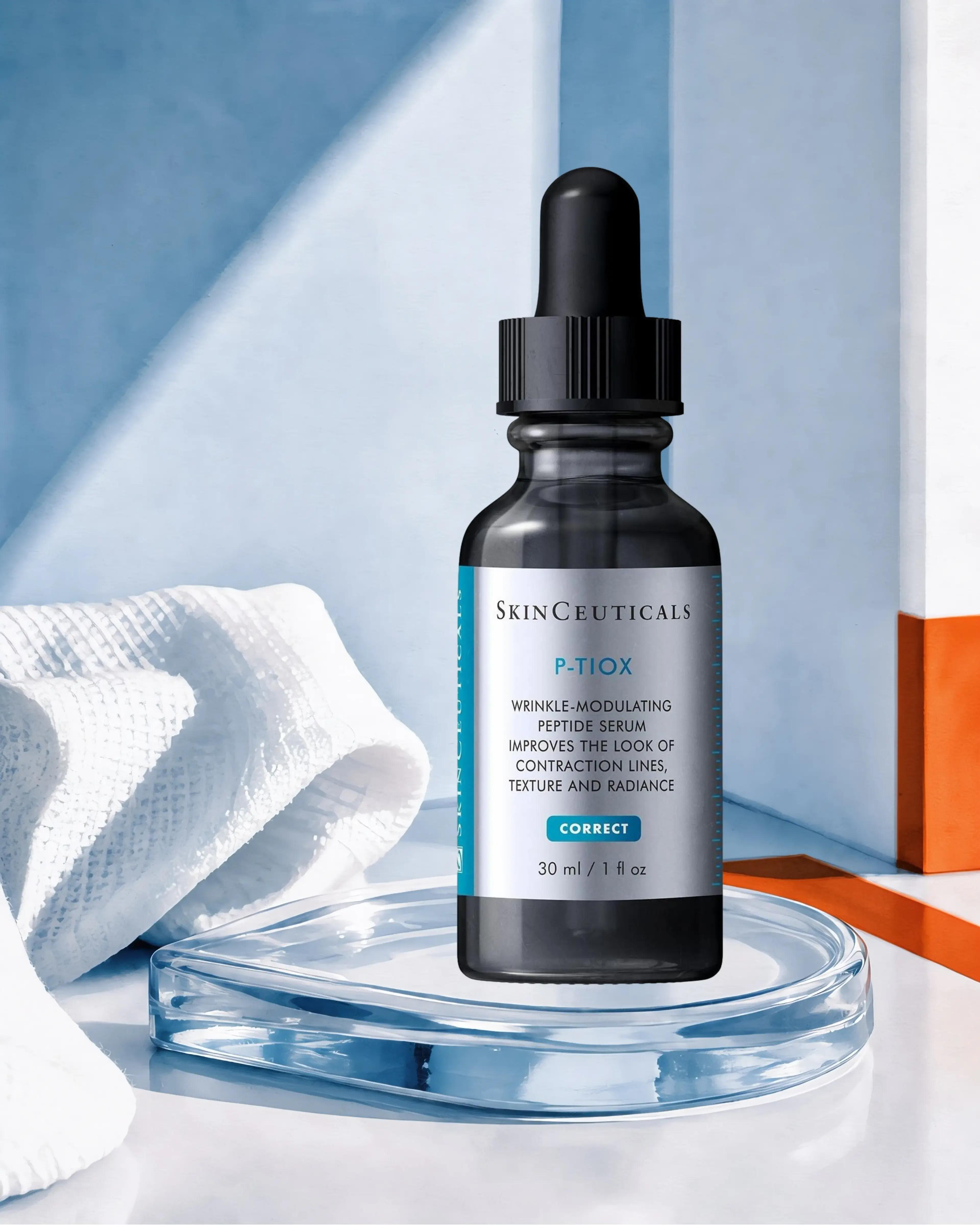 P-TIOX, SKINCEUTICALS : soin cosméceutique, sélection Atelier Med au Québec.