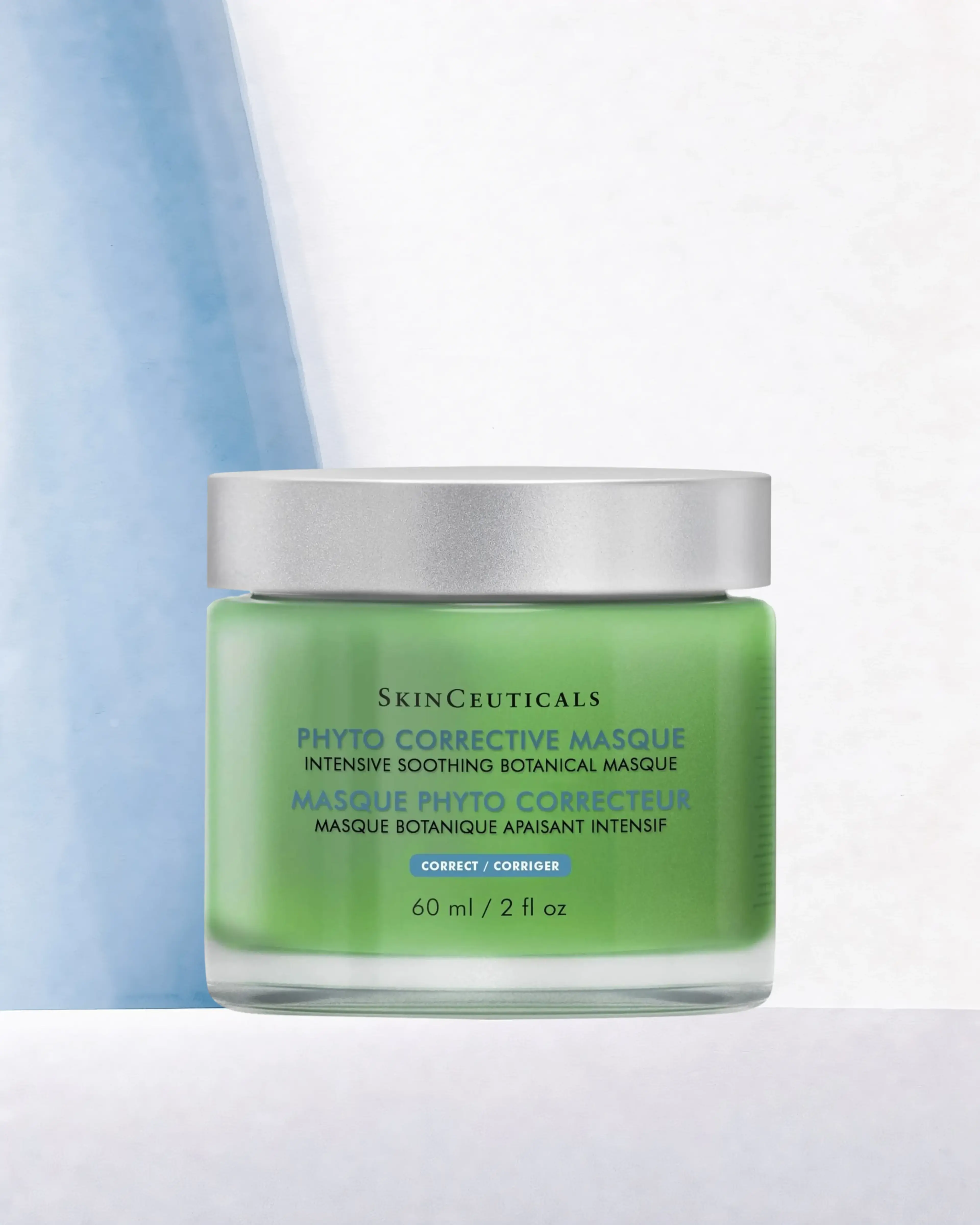 PHYTO CORRECTIVE MASQUE Masque calmant pour le visage, SKINCEUTICALS : soin cosméceutique, sélection Atelier Med au Québec.