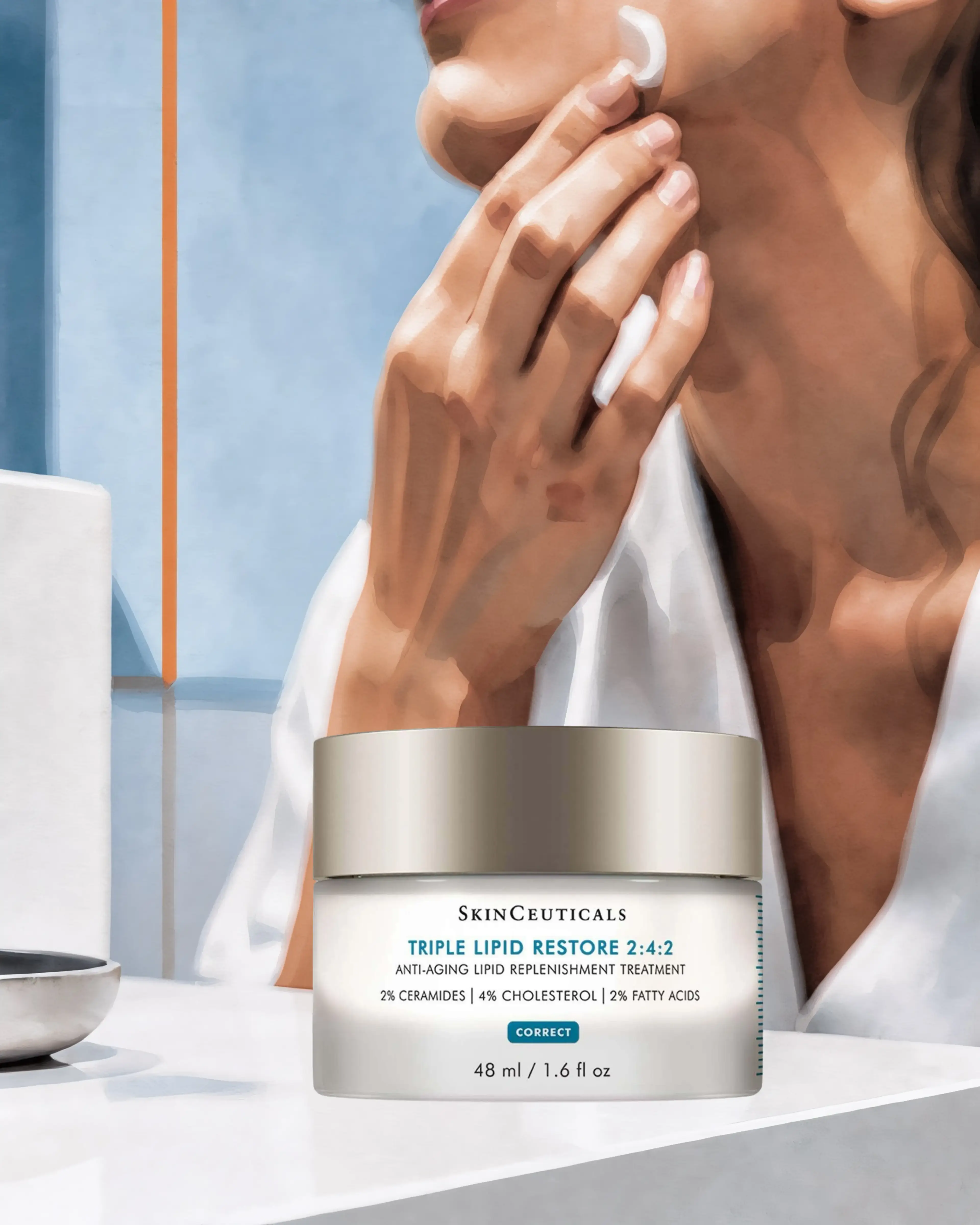 Triple Lipid Restore 2:4:2, SKINCEUTICALS: cosmeceutical skincare, Atelier Med selection in Québec.