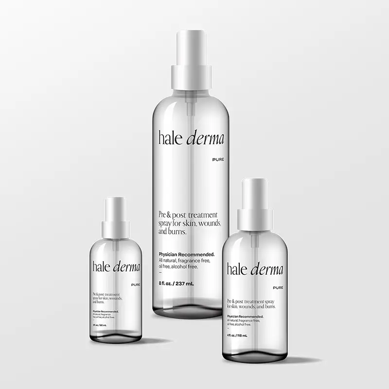 HalDerma, HaleDerma: cosmeceutical skincare, Atelier Med selection in Québec.