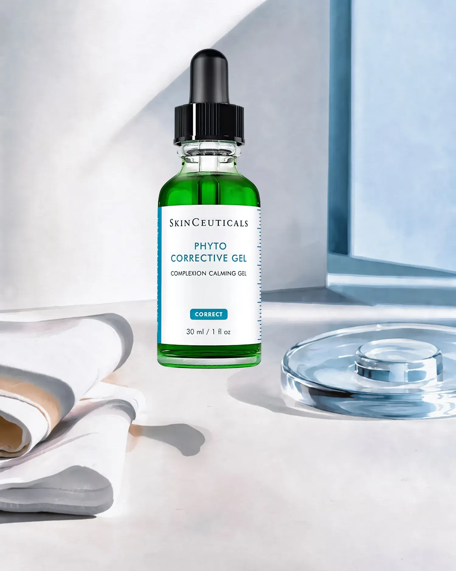 PHYTO CORRECTIVE GEL Hydratant avec acide hyaluronique, SKINCEUTICALS : soin cosméceutique, sélection Atelier Med au Québec.