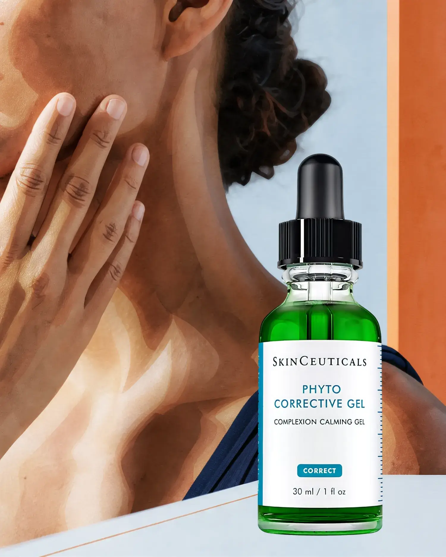 PHYTO CORRECTIVE GEL Hydratant avec acide hyaluronique, SKINCEUTICALS : soin cosméceutique, sélection Atelier Med au Québec.