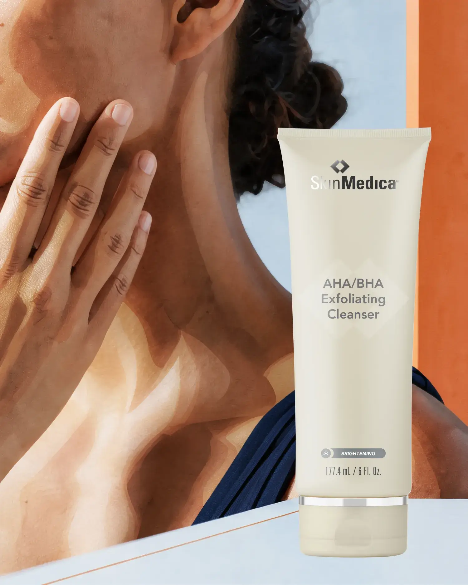 Nettoyant exfoliant AHA/BHA, SKINMEDICA : soin cosméceutique, sélection Atelier Med au Québec.