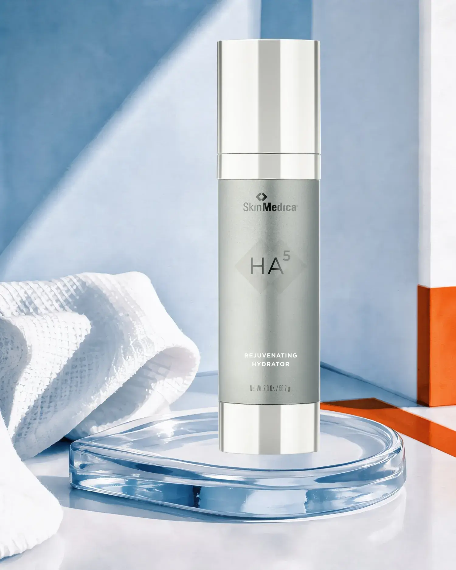Crème hydratante régénérante HA5, SKINMEDICA : soin cosméceutique, sélection Atelier Med au Québec.