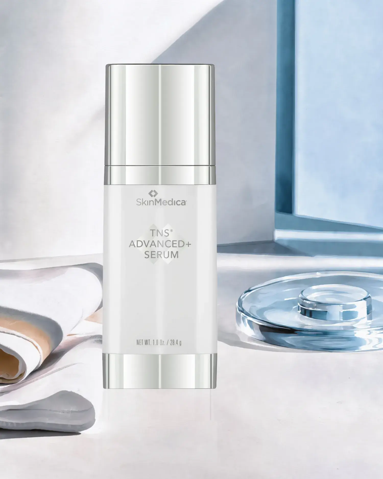 Sérum avancé+ TNSMD, SKINMEDICA : soin cosméceutique, sélection Atelier Med au Québec.