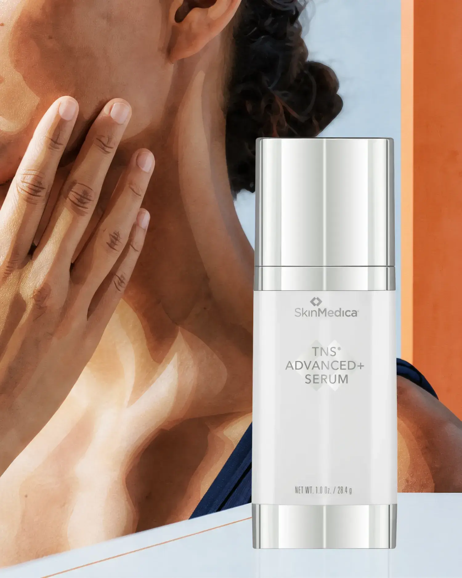 Sérum avancé+ TNSMD, SKINMEDICA : soin cosméceutique, sélection Atelier Med au Québec.