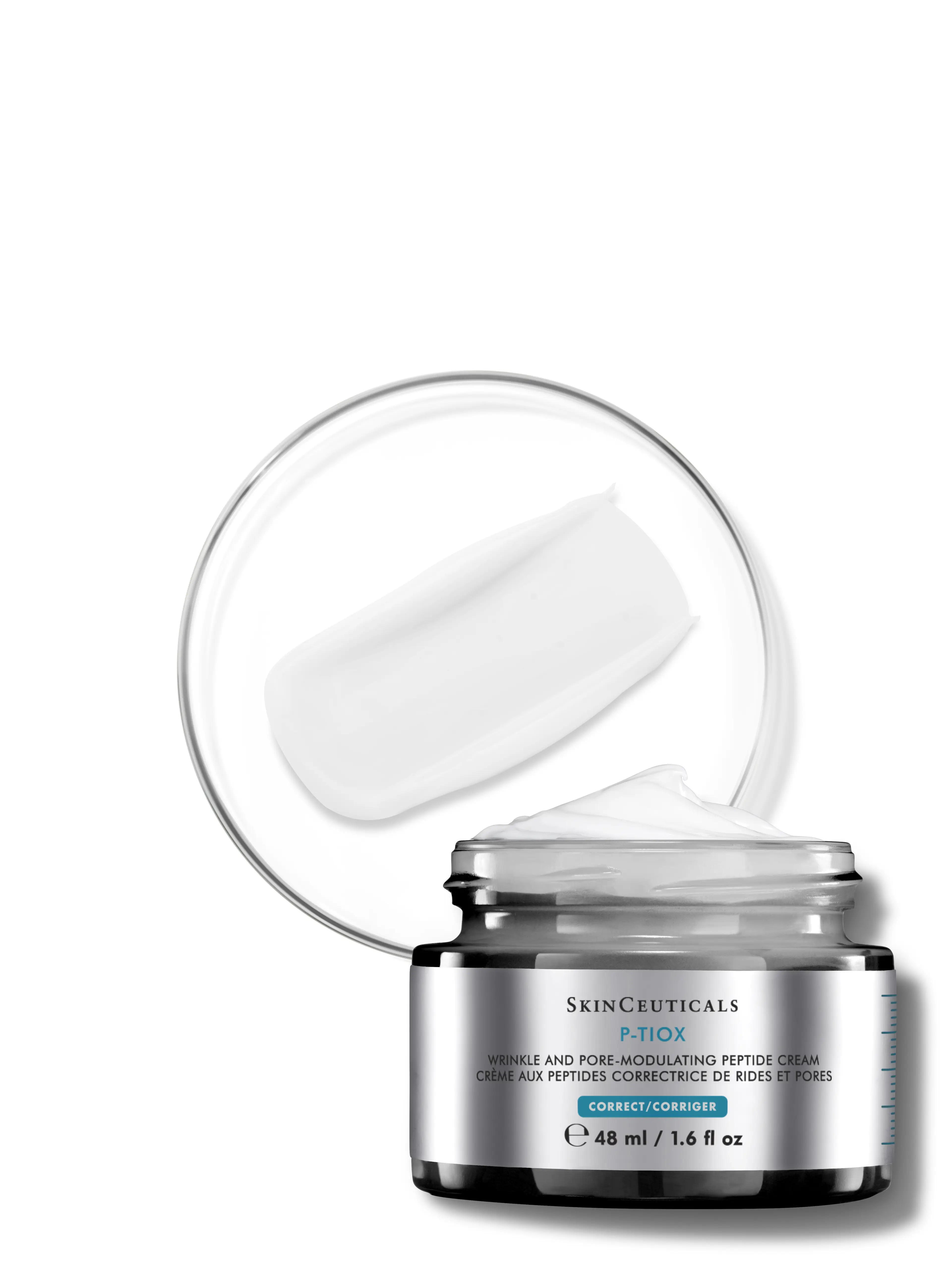 P-TIOX Crème, SKINCEUTICALS : soin cosméceutique, sélection Atelier Med au Québec.